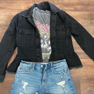 Black Denim Jacket